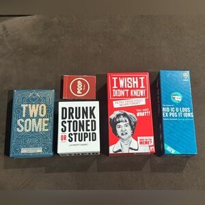 Adult Party Card Game Bundle